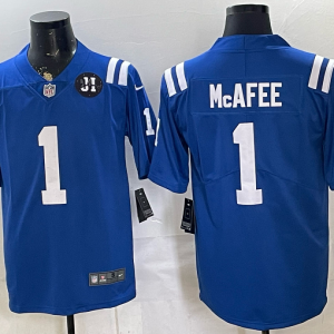 Colts #1 Pat McAfee Royal Blue Throwback Football Jersey Men’s Stitched NFL Elite Jersey KKF004 – 2026–27