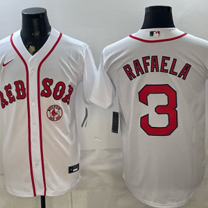 Red Sox #3 Ceddanne Rafaela White Classic Baseball Jersey New Cool Base Stitched MLB Jersey KKE020 – 2026–27