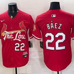 Cardinals #22 Javier Báez Red Classic Baseball Jersey New Cool Base Stitched MLB Jersey KKE037 – 2026–27