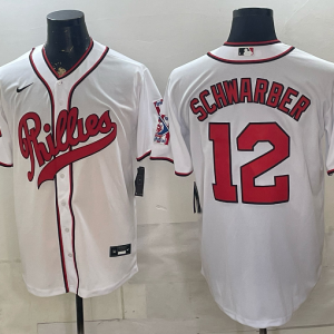 yp251513867-049 Phillies #12 Kyle Schwarber White Classic Baseball Jersey New Cool Base Stitched MLB Jersey KKE049 – 2026–27