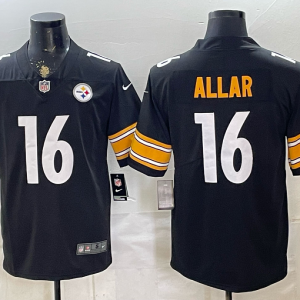 yp251776016-001 Steelers #16 Drew Allar Black Throwback Football Jersey Men’s Stitched NFL Elite Jersey KKD001 – 2026–27