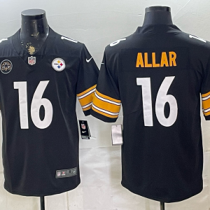 yp251776016-004 Steelers #16 Drew Allar Black Throwback Football Jersey Men’s Stitched NFL Elite Jersey KKD004 – 2026–27