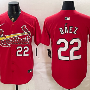 Cardinals #22 Javier Báez Red Classic Baseball Jersey New Cool Base Stitched MLB Jersey KKD008 – 2026–27
