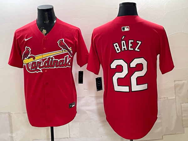 Cardinals #22 Javier Báez Red Classic Baseball Jersey New Cool Base Stitched MLB Jersey KKD009 – 2026–27