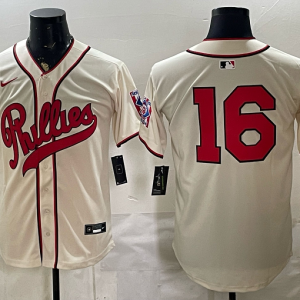 yp251957042-031 Phillies #16 Cream Vintage Baseball Jersey New Cool Base Stitched MLB Jersey KKC031 – 2026–27
