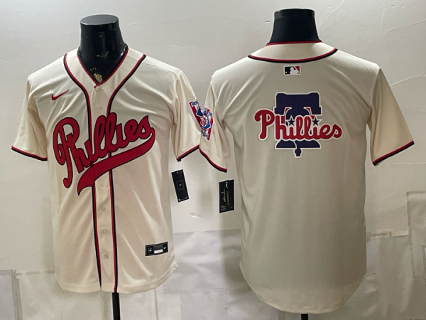 Phillies Cream Vintage Baseball Jersey New Cool Base Stitched MLB Jersey KKC041 – 2026–27