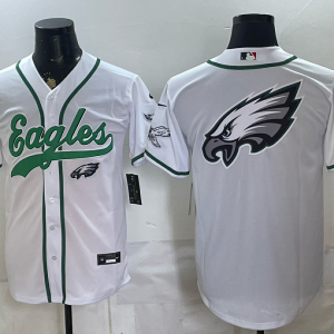 yp252080265-023 Eagles White Button-Up New Cool Base Stitched MLB Jersey KKB023 – 2026–27