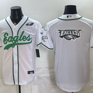 yp252080265-025 Eagles White Button-Up New Cool Base Stitched MLB Jersey KKB025 – 2026–27