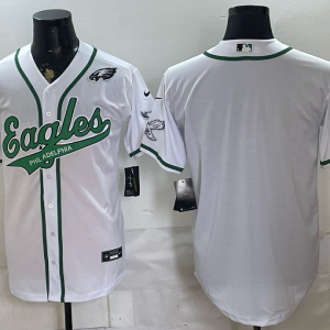 yp252080265-030 Eagles White Button-Up New Cool Base Stitched MLB Jersey KKB030 – 2026–27