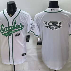 yp252080265-034 Eagles White Button-Up New Cool Base Stitched MLB Jersey KKB034 – 2026–27