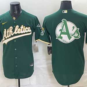 Athletics Green Special Edition New Cool Base Stitched MLB Jersey KKB042 – 2026–27