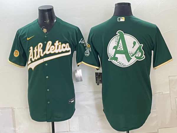 yp252080265-043 Athletics Green Special Edition New Cool Base Stitched MLB Jersey KKB043 – 2026–27