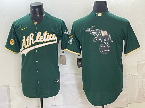 Athletics Green Special Edition New Cool Base Stitched MLB Jersey KKB044 – 2026–27
