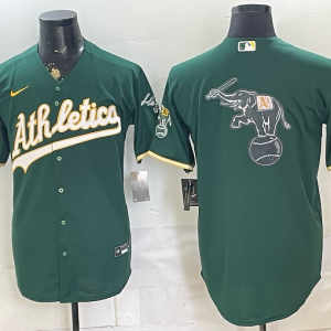 Athletics Green Special Edition New Cool Base Stitched MLB Jersey KKB045 – 2026–27