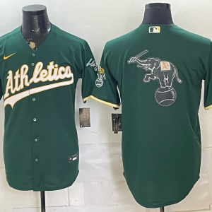 Athletics Green Special Edition New Cool Base Stitched MLB Jersey KKB046 – 2026–27