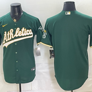Athletics Green Special Edition New Cool Base Stitched MLB Jersey KKB048 – 2026–27