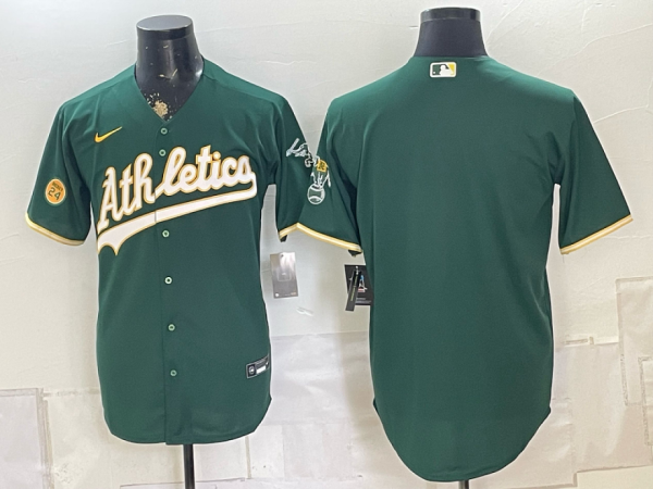 Athletics Green Special Edition New Cool Base Stitched MLB Jersey KKB048 – 2026–27