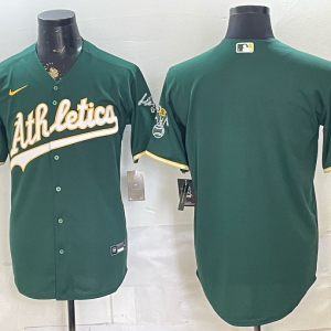 Athletics Green Special Edition New Cool Base Stitched MLB Jersey KKB049 – 2026–27