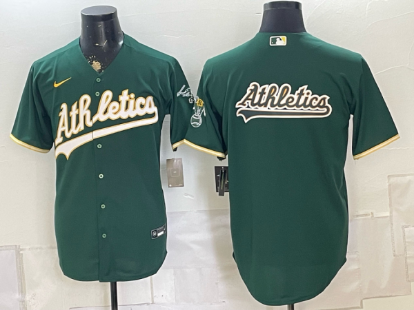 Athletics Green Special Edition New Cool Base Stitched MLB Jersey KKB050 – 2026–27