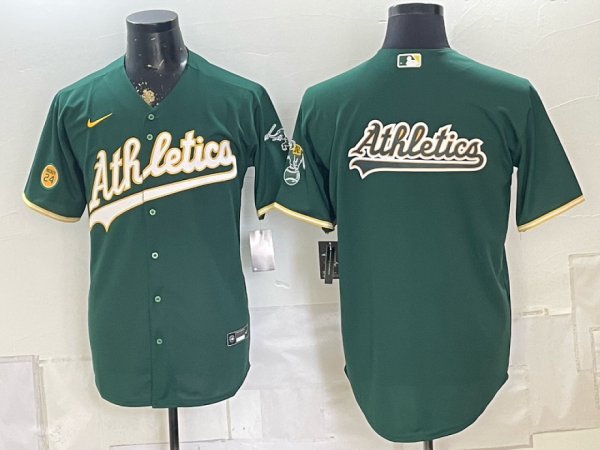 Athletics Green Special Edition New Cool Base Stitched MLB Jersey KKB051 – 2026–27