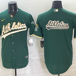 Athletics Green Special Edition New Cool Base Stitched MLB Jersey KKB052 – 2026–27