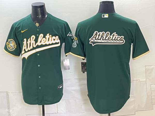Athletics Green Special Edition New Cool Base Stitched MLB Jersey KKB052 – 2026–27