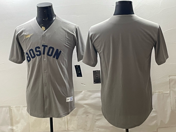 Red Sox Gray Vintage Baseball Jersey New Cool Base Stitched MLB Jersey KKB047 – 2026–27