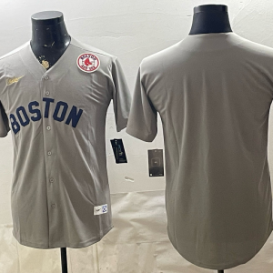 yp252952599-049 Red Sox Gray Vintage Baseball Jersey New Cool Base Stitched MLB Jersey KKB049 – 2026–27