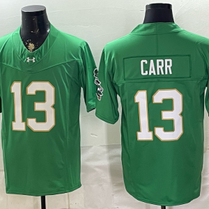 yp253103630-007 Fighting Irish #13 CJ Carr Green College Football Jersey Stitched College Football Jersey KK007 – 2026–27
