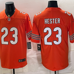 Bears #23 Devin Hester Orange and White Throwback Football Jersey Men’s Stitched NFL Elite Jersey KK015 – 2026–27
