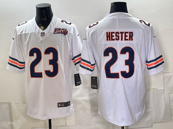 Bears #23 Devin Hester Orange and White Throwback Football Jersey Men’s Stitched NFL Elite Jersey KK027 – 2026–27