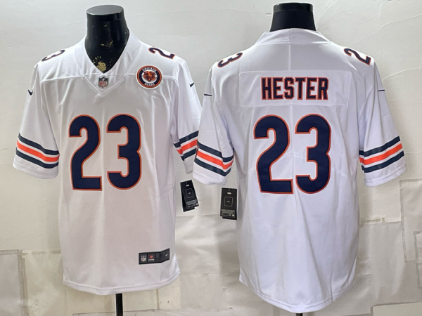 Bears #23 Devin Hester Orange and White Throwback Football Jersey Men’s Stitched NFL Elite Jersey KK029 – 2026–27