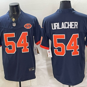 Bears #54 Brian Urlacher Navy Blue Throwback Football Jersey Men’s Stitched NFL Elite Jersey KK034 – 2026–27