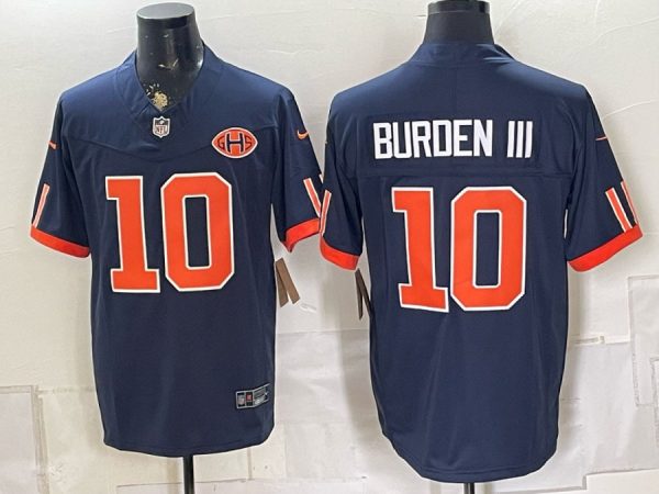 yp253103630-038 Bears #10 Luther Burden III Navy Blue Throwback Football Jersey Men’s Stitched NFL Elite Jersey KK038 – 2026–27