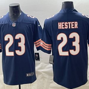 Bears #23 Devin Hester Navy Blue Throwback Football Jersey Men’s Stitched NFL Elite Jersey KK033 – 2026–27