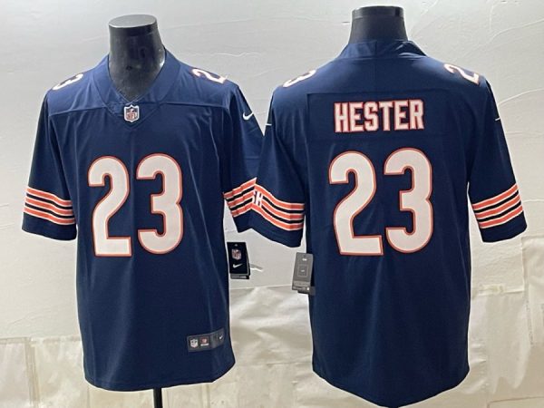 Bears #23 Devin Hester Navy Blue Throwback Football Jersey Men’s Stitched NFL Elite Jersey KK033 – 2026–27