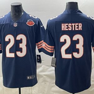 Bears #23 Devin Hester Navy Blue Throwback Football Jersey Men’s Stitched NFL Elite Jersey KK035 – 2026–27