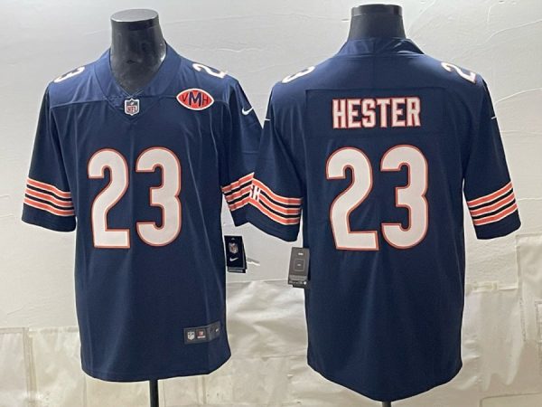 Bears #23 Devin Hester Navy Blue Throwback Football Jersey Men’s Stitched NFL Elite Jersey KK036 – 2026–27