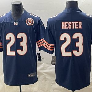 Bears #23 Devin Hester Navy Blue Throwback Football Jersey Men’s Stitched NFL Elite Jersey KK039 – 2026–27