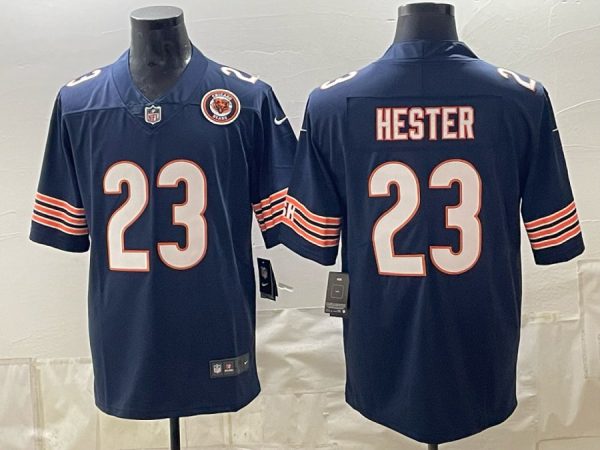 Bears #23 Devin Hester Navy Blue Throwback Football Jersey Men’s Stitched NFL Elite Jersey KK039 – 2026–27