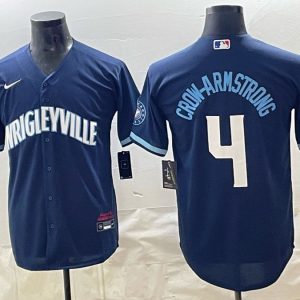 yp253275326-044 Cubs #4 Pete Crow-Armstrong Royal Blue Wrigleyville Baseball Jersey New Cool Base Stitched MLB Jersey KK044 – 2026–27