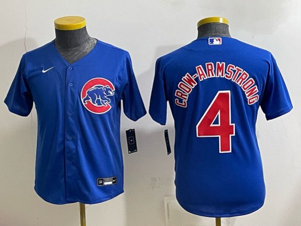 Cubs Royal Blue Alternate Baseball Jersey New Cool Base Stitched MLB Jersey KK053 – 2026–27