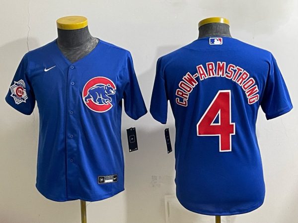 Cubs Royal Blue Alternate Baseball Jersey New Cool Base Stitched MLB Jersey KK054 – 2026–27