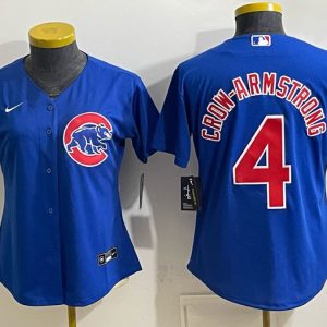yp253275326-065 Cubs #4 Pete Crow-Armstrong Royal Blue Alternate Baseball Jersey New Cool Base Stitched MLB Jersey KK065 – 2026–27